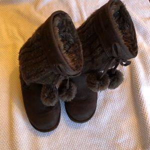 Maggie girls size 11 brown boots